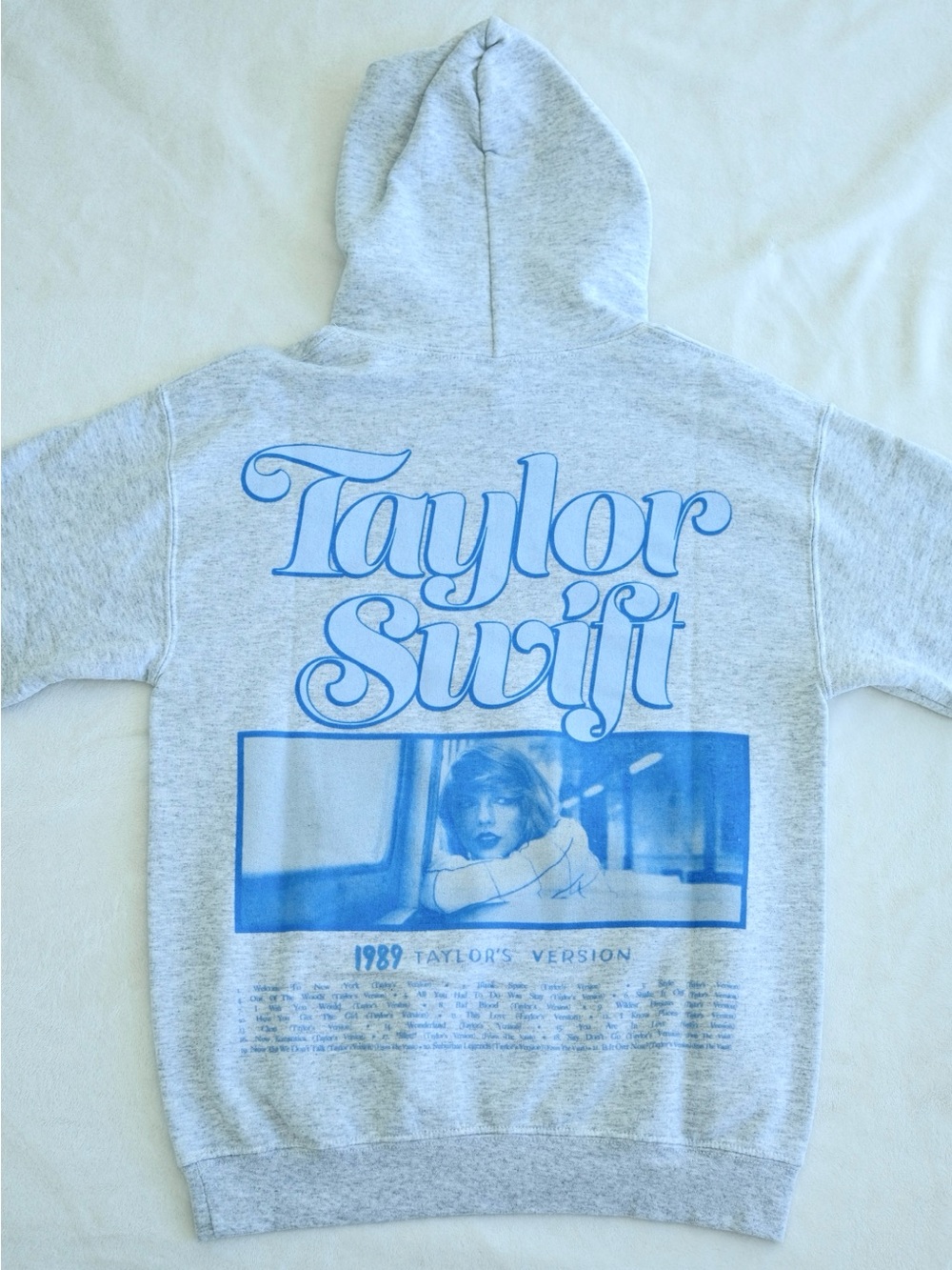 Taylor Swift 1989 Taylor's Version From The Vault Gray Hoodie S